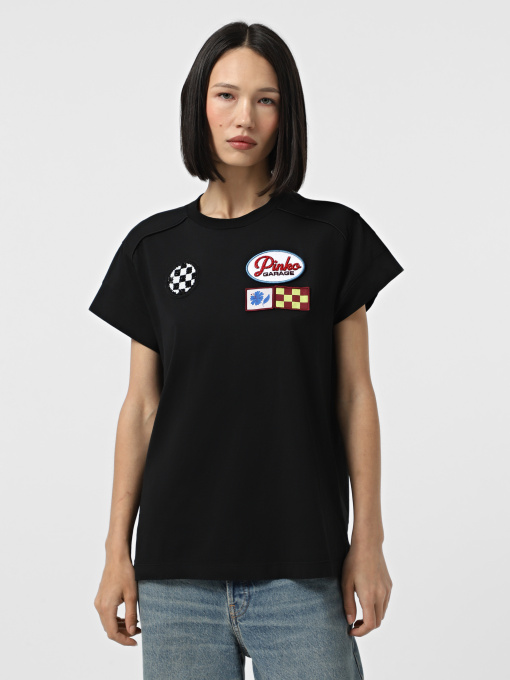 Футболка PINKO Randal T-Shirt  Jersey Tinto Capo модель 105270-A2ME Z98 Фото