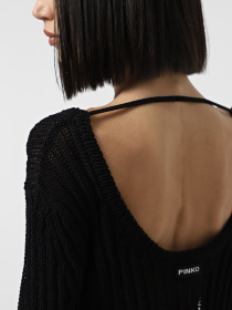 Лонгслів PINKO Leslie Maglia Soft Cotton модель 105302-A2N7 Z99 Лонгслів PINKO Leslie Maglia Soft Cotton модель 105302-A2N7 Z99 Фото