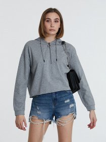 Худи Piazza Italia модель 46363_grey med Фото