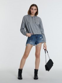 Худи Piazza Italia модель 46363_grey med Фото