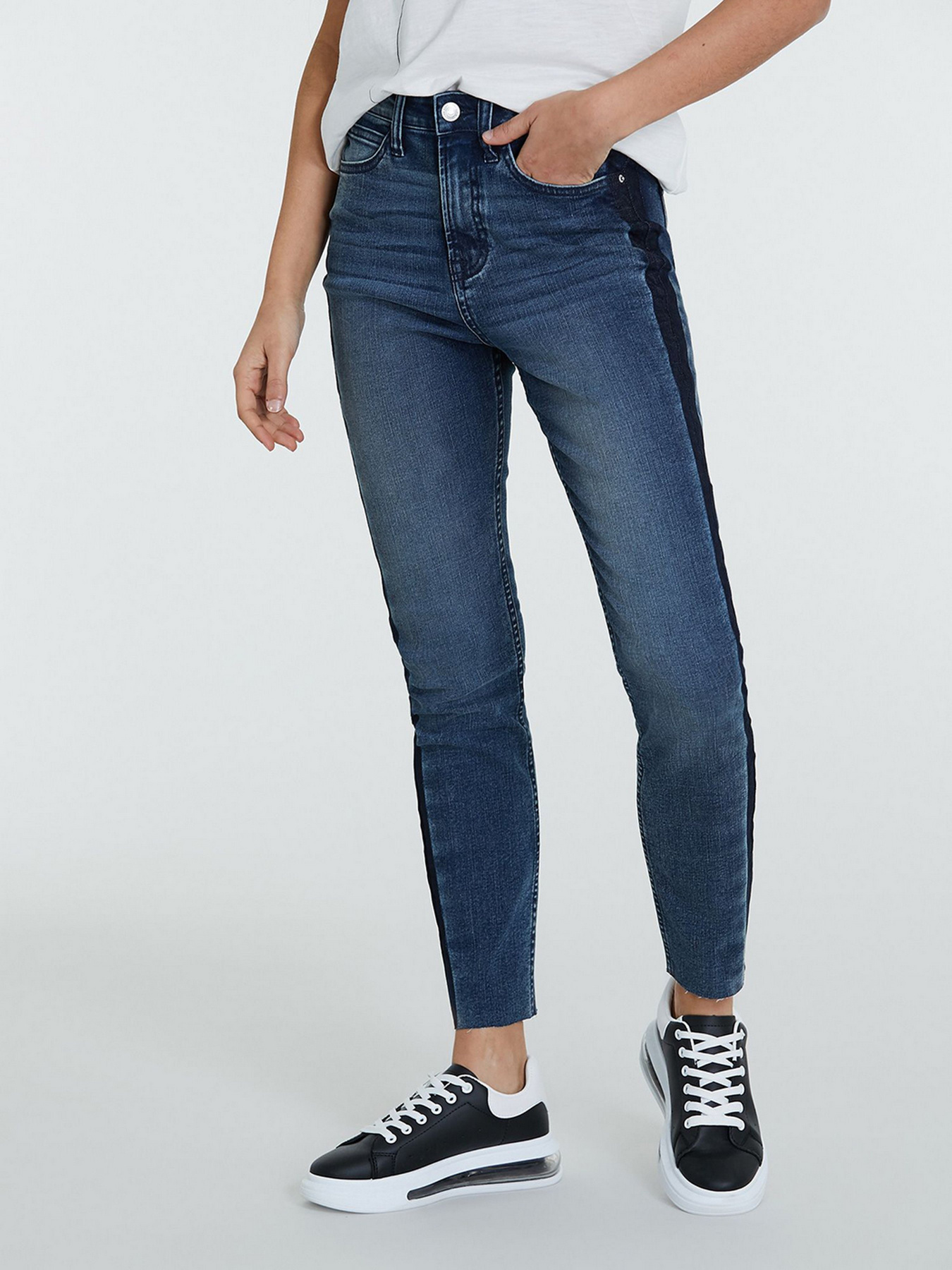 Джинсы мом Piazza Italia модель 39296_denim Фото