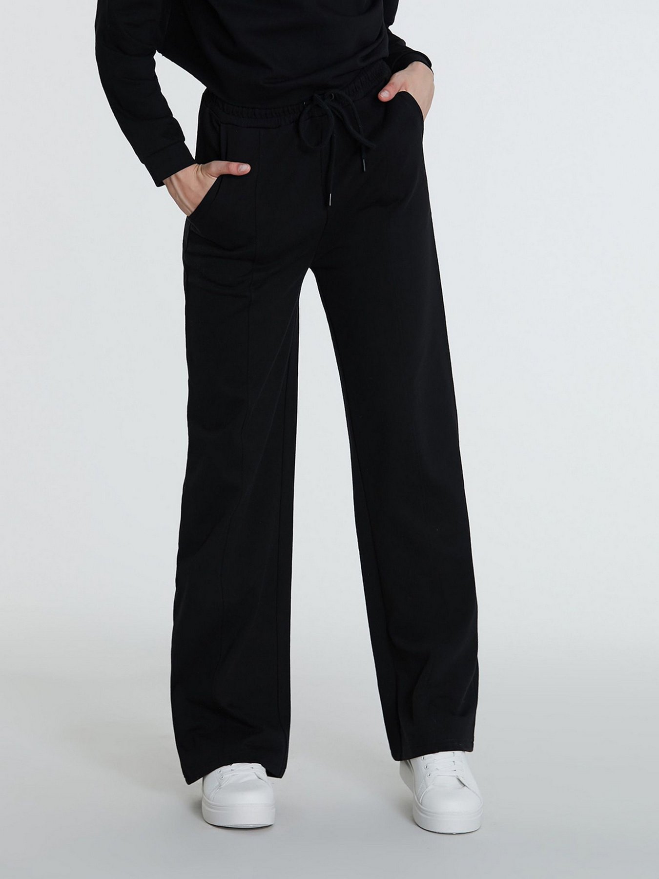 Штаны спортивные Piazza Italia модель 46704_black Фото