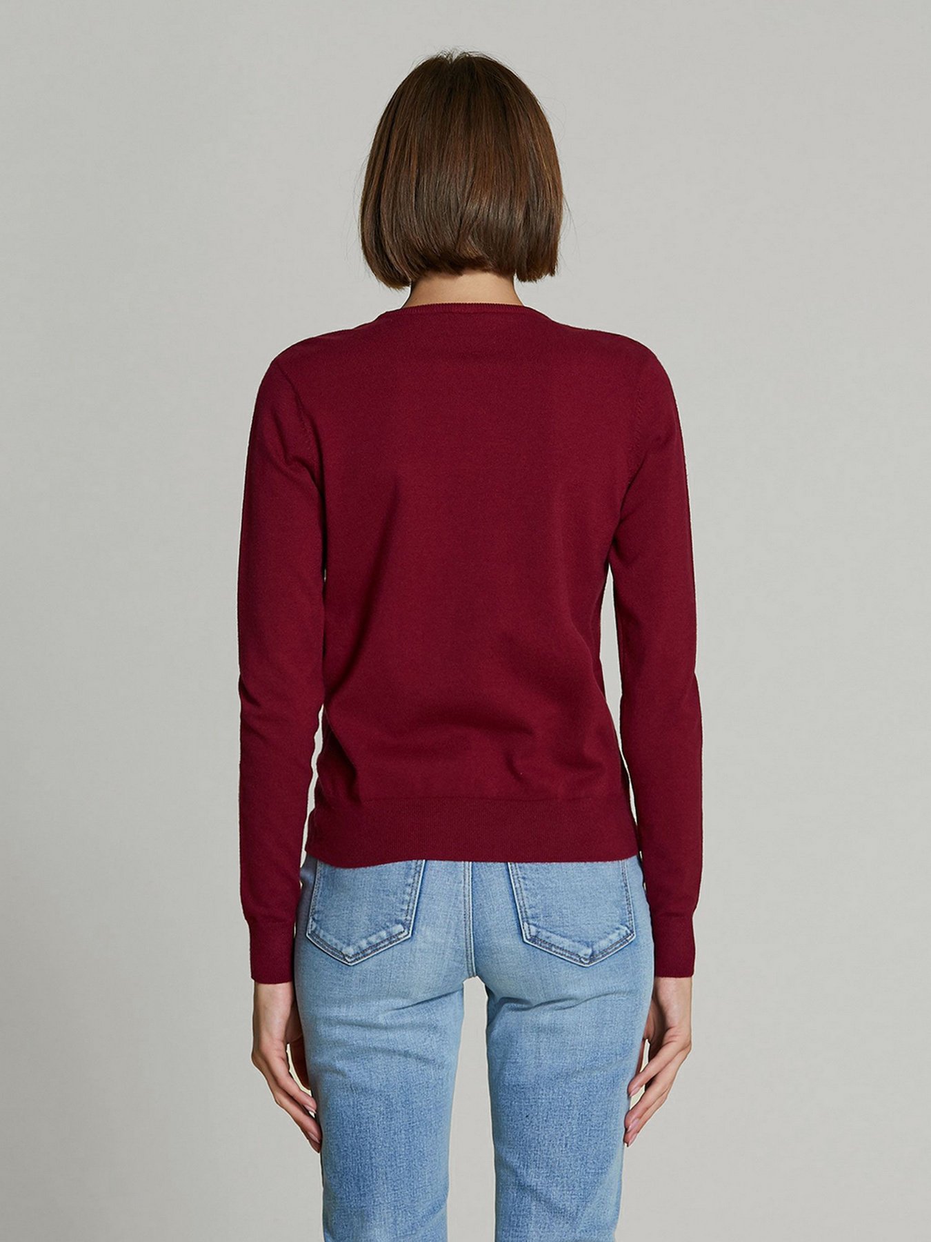 Свитшот Piazza Italia модель 48668_raspberry Фото