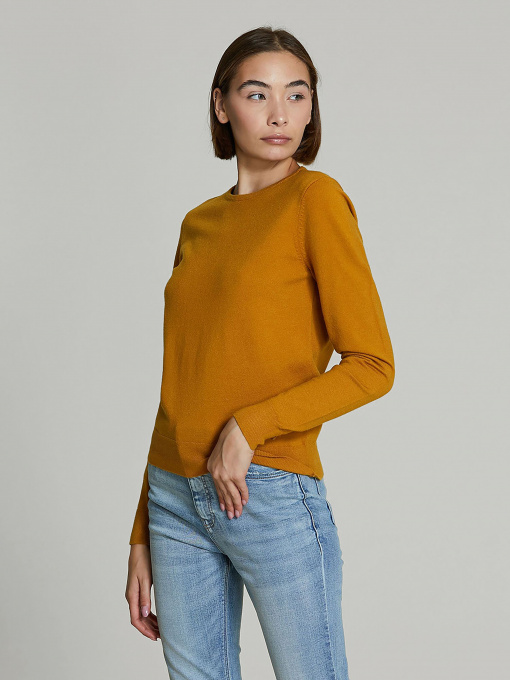 Свитшот Piazza Italia модель 48668_mustard Фото