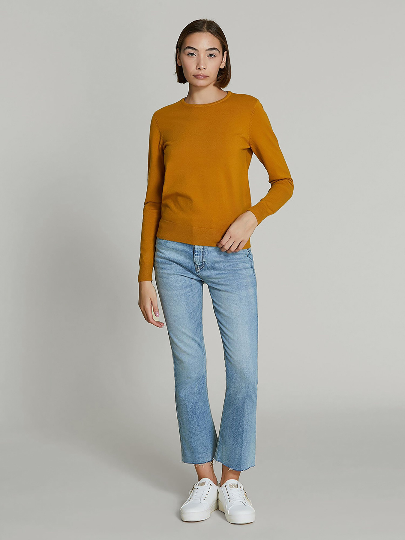 Свитшот Piazza Italia модель 48668_mustard Фото