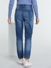 Джинсы мом Piazza Italia модель 38563_denim Джинсы мом Piazza Italia модель 38563_denim Фото