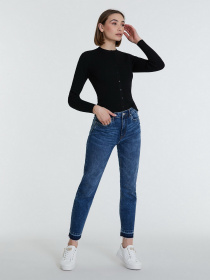 Джемпер Piazza Italia модель 43285_black Фото