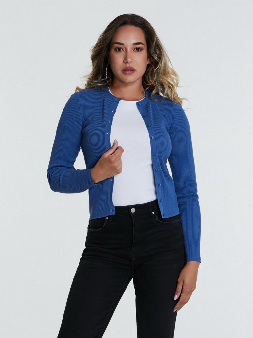 Кардиган Piazza Italia модель 43285_eggshell blue Фото