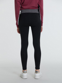 Леггинсы спортивные Piazza Italia модель 45240_black-grigio Фото