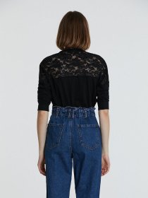 Блуза Piazza Italia модель 45314_black Блуза Piazza Italia модель 45314_black Фото