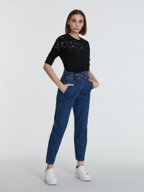 Блуза Piazza Italia модель 45314_black Блуза Piazza Italia модель 45314_black Фото