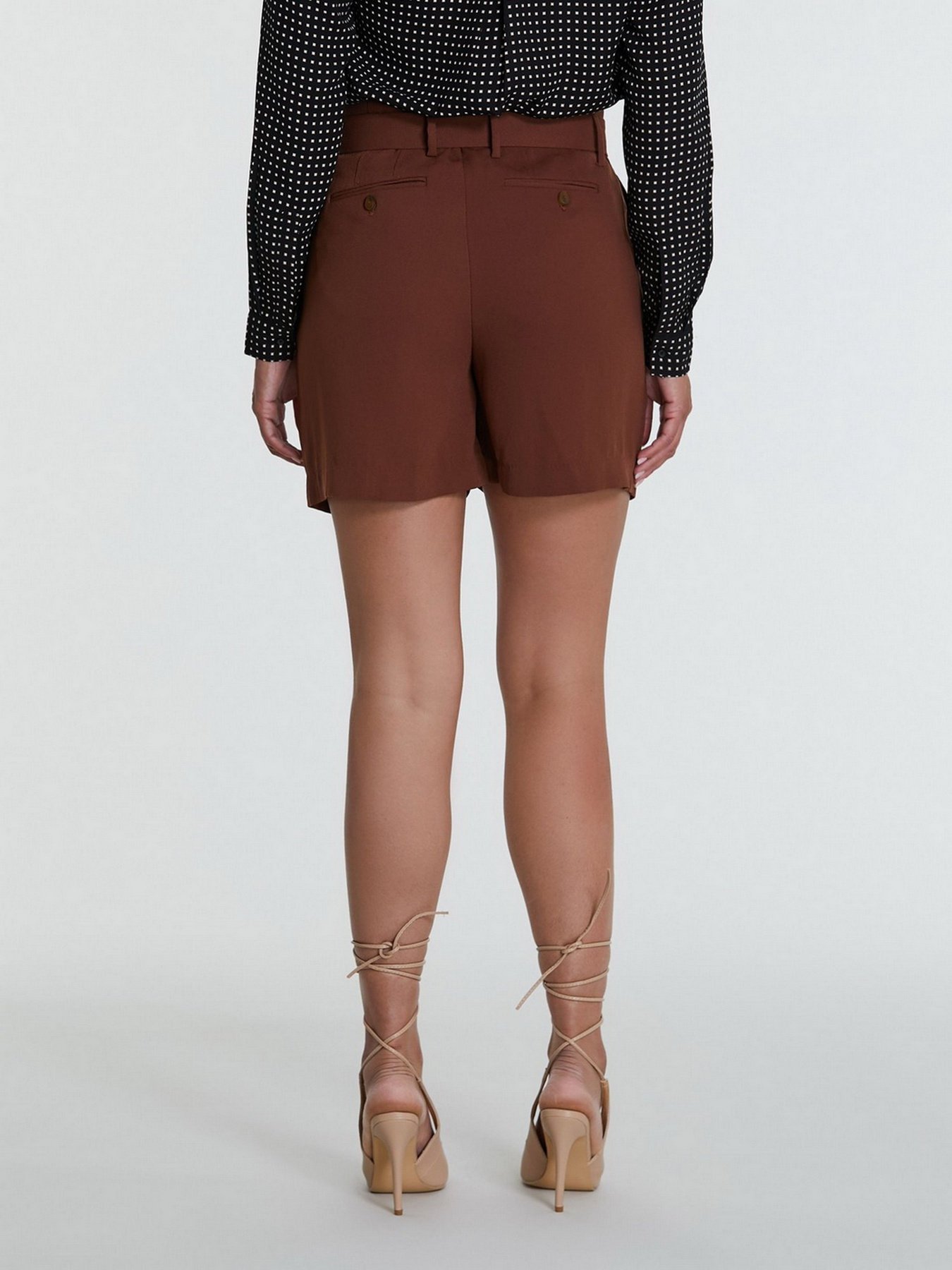 Шорты Piazza Italia модель 46710_tobacco Фото