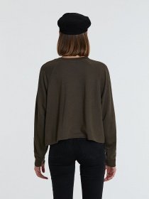 Лонгслив Piazza Italia модель 46362_military green Фото