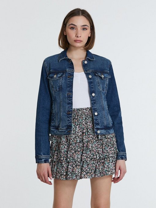 Джинсова куртка Piazza Italia модель 43242_denim Фото