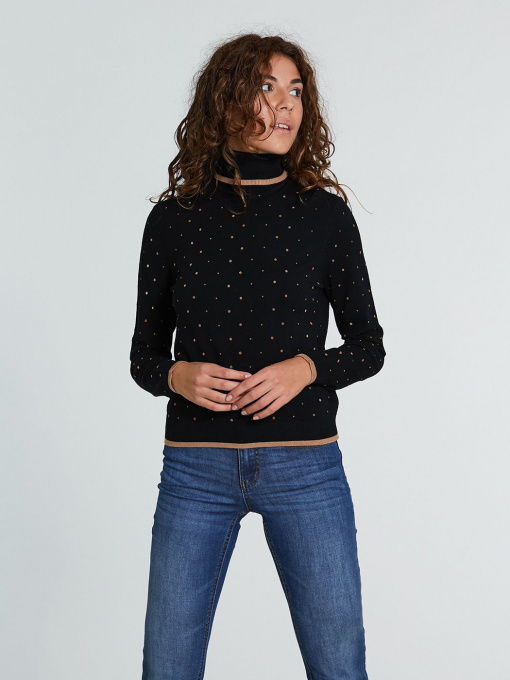 Водолазка Piazza Italia модель 49120_black Фото