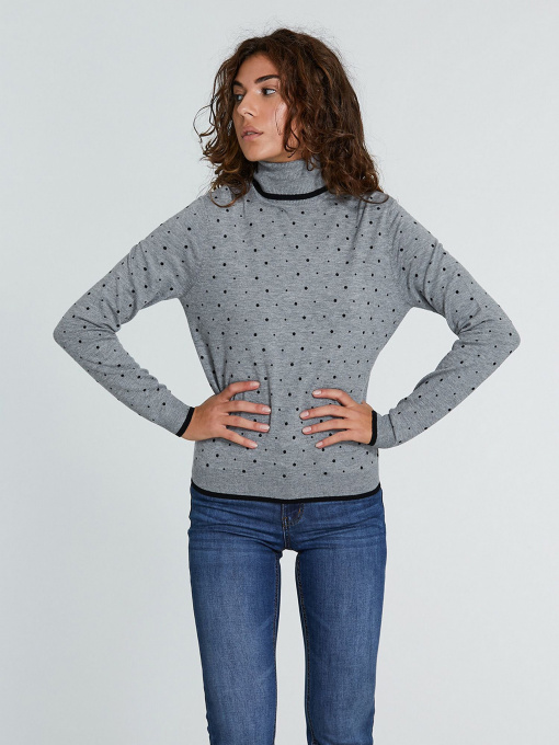 Водолазка Piazza Italia модель 49120_grey melange Фото