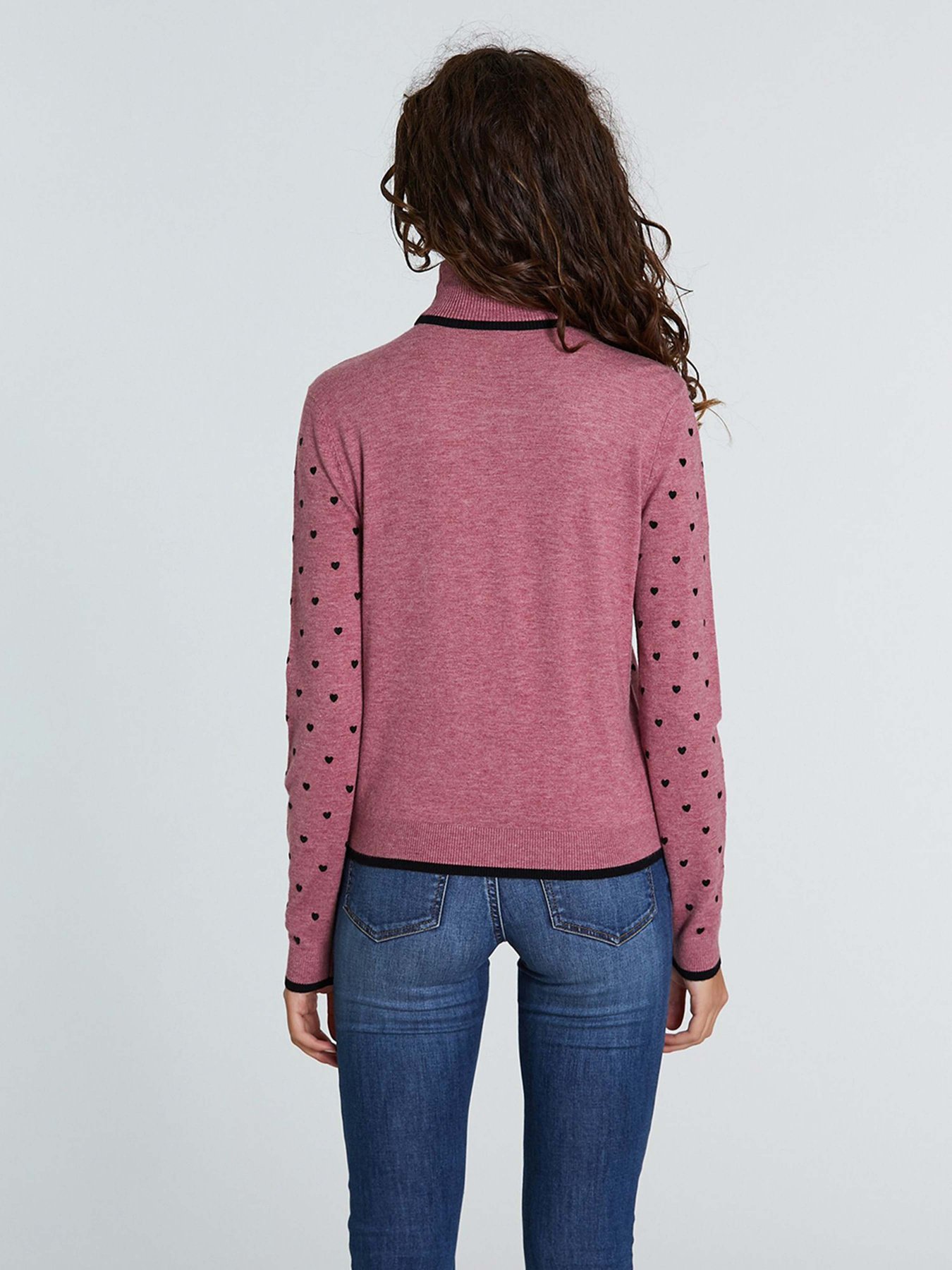 Водолазка Piazza Italia модель 49120_ancient pink Фото