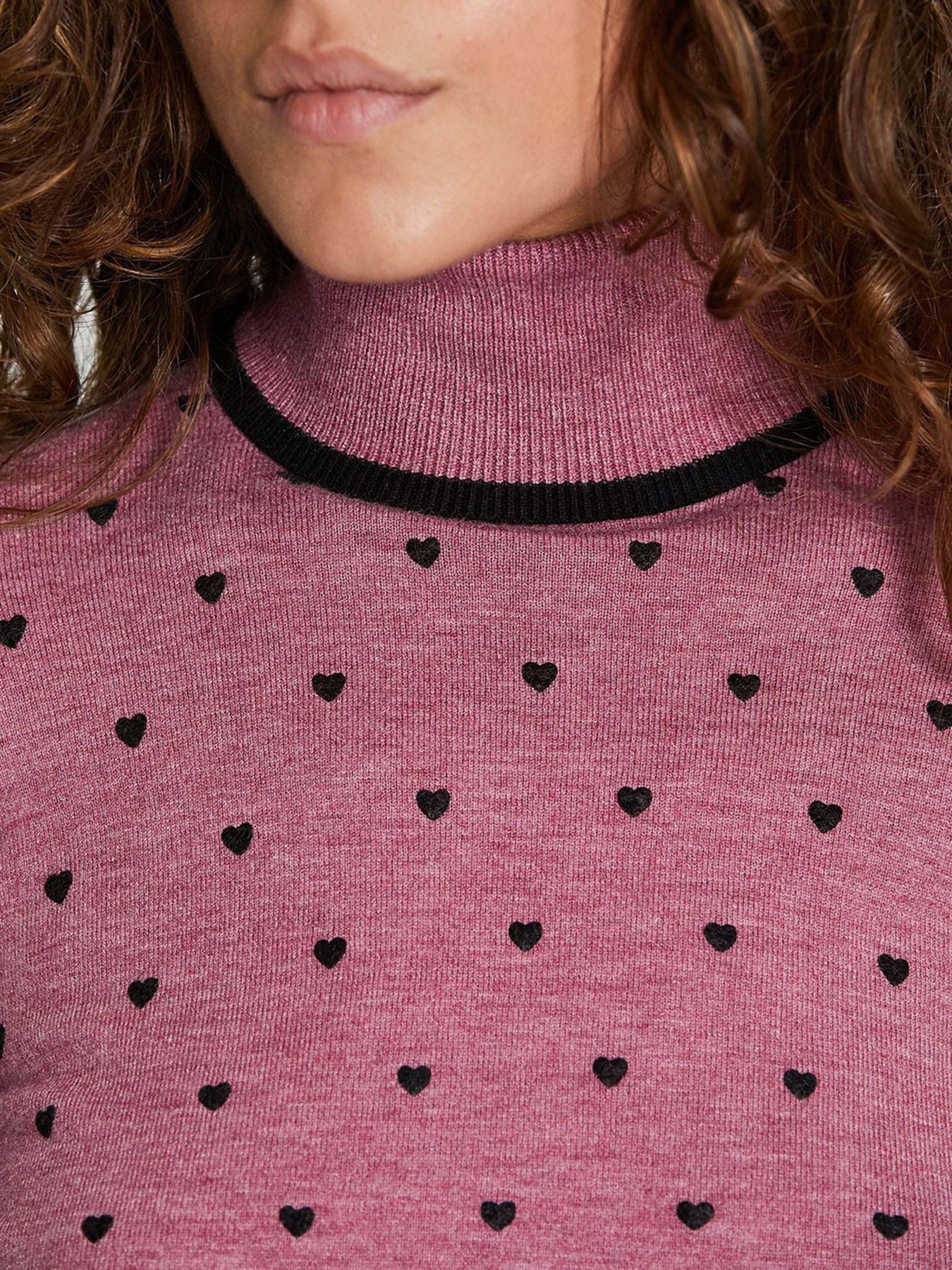 Водолазка Piazza Italia модель 49120_ancient pink Фото