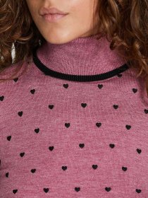 Водолазка Piazza Italia модель 49120_ancient pink Фото