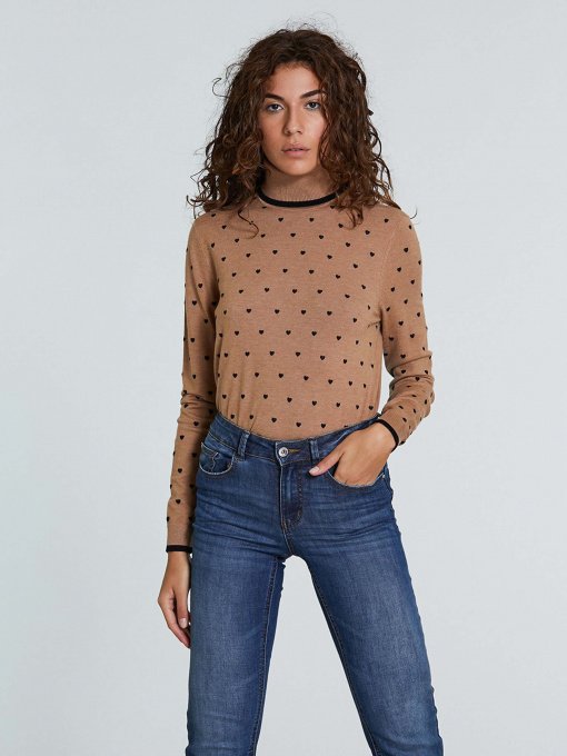 Водолазка Piazza Italia модель 49120_camel Фото