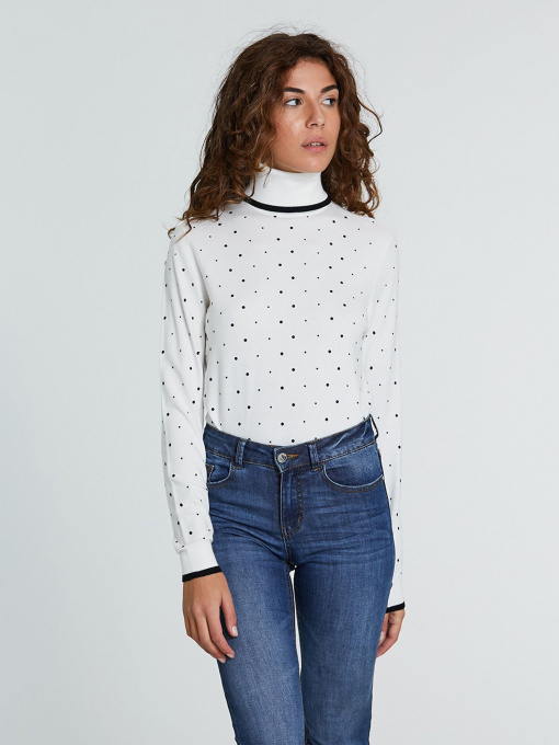 Водолазка Piazza Italia модель 49120_milk Фото