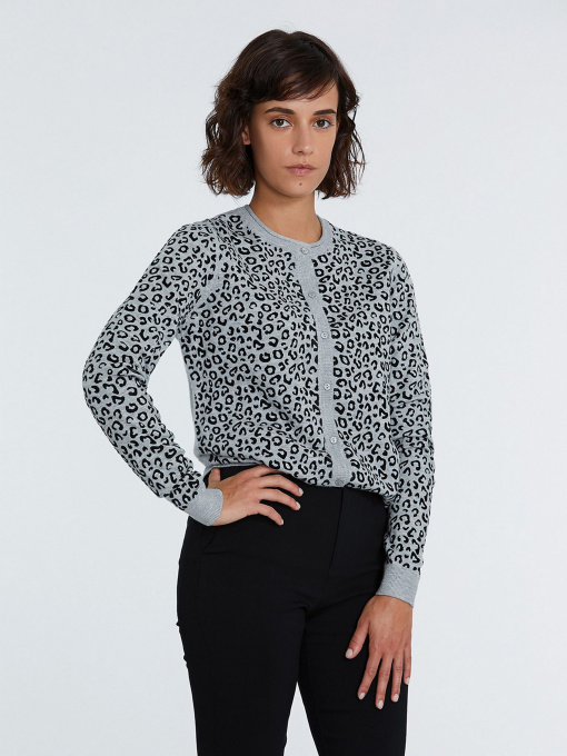 Кардиган Piazza Italia модель 49169_grey melange Фото