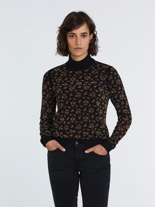 Джемпер Piazza Italia модель 49170_black Фото