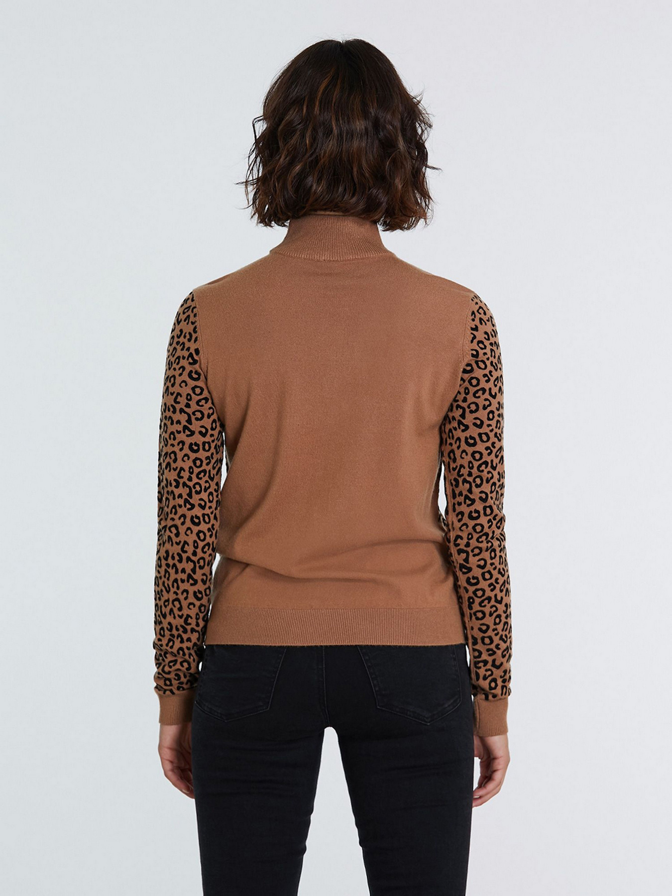 Джемпер Piazza Italia модель 49170_caramello Фото