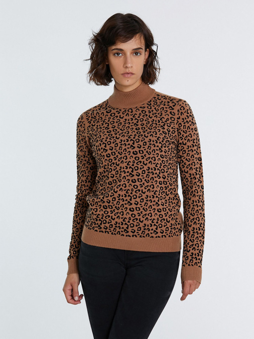 Джемпер Piazza Italia модель 49170_caramello Фото