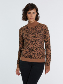 Джемпер Piazza Italia модель 49170_caramello Джемпер Piazza Italia модель 49170_caramello Фото