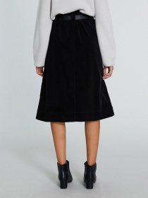 Юбка миди Piazza Italia модель 49467_black Фото