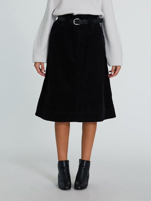 Спідниця міді Piazza Italia модель 49467_black Фото