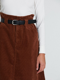 Юбка миди Piazza Italia модель 49467_castagna Фото