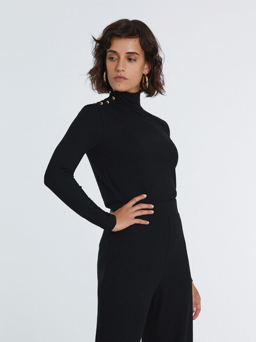 Водолазка Piazza Italia модель 49716_black Фото