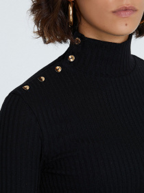 Водолазка Piazza Italia модель 49716_black Фото