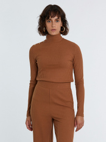 Водолазка Piazza Italia модель 49716_caramello Фото