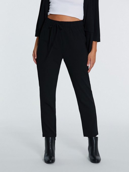 Брюки классические Piazza Italia модель 43255_black Фото