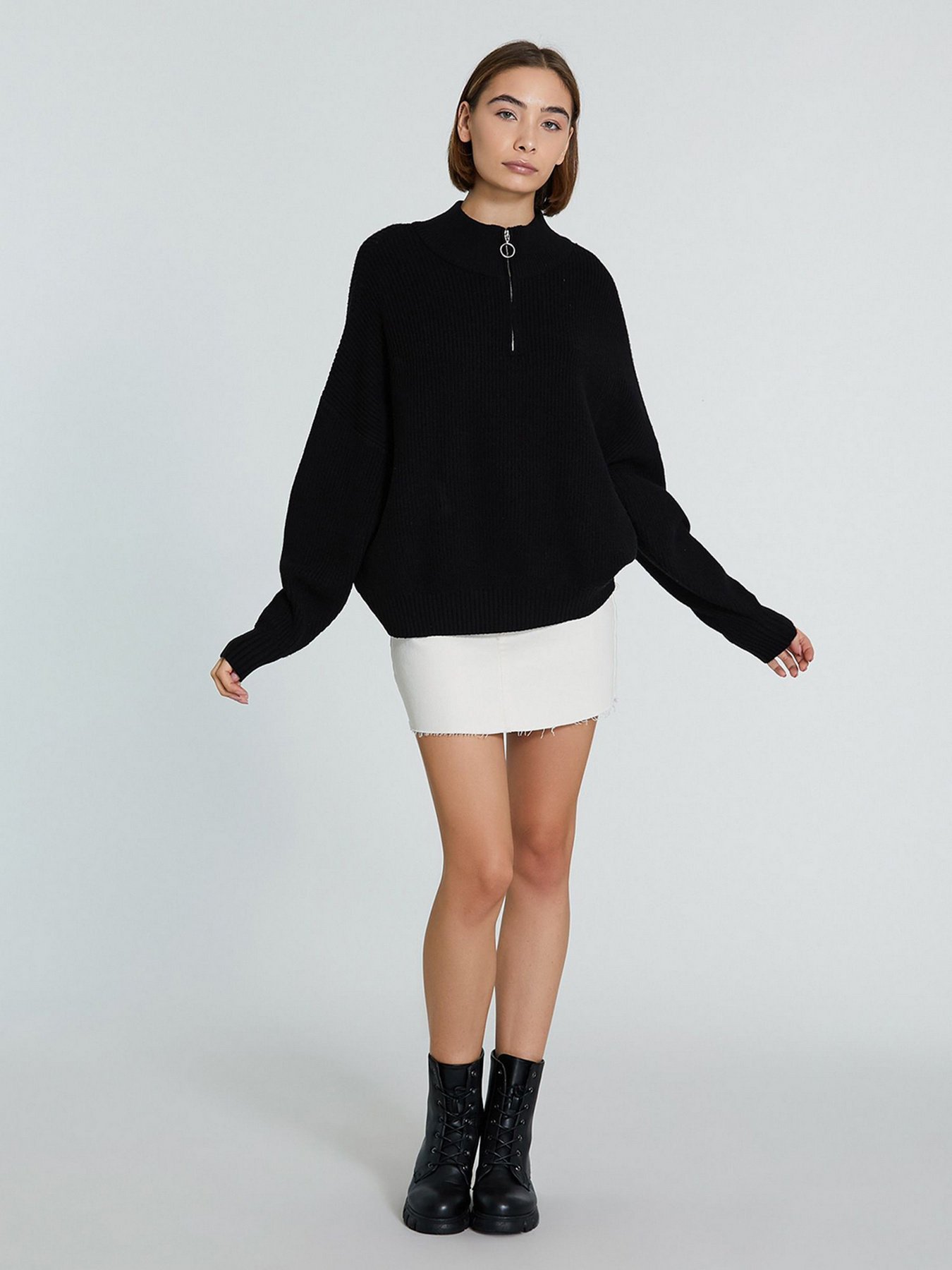 Джемпер Piazza Italia модель 68548_black Фото