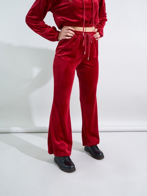 Штаны спортивные Piazza Italia модель 02319_bordeaux Фото