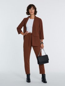 Брюки повседневные Piazza Italia модель 43255_tobacco Фото