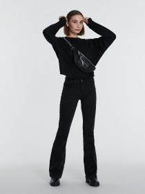 Лонгслів Piazza Italia модель 46362_black Фото