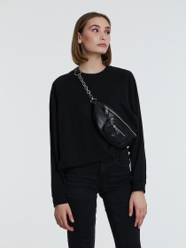 Лонгслів Piazza Italia модель 46362_black Фото