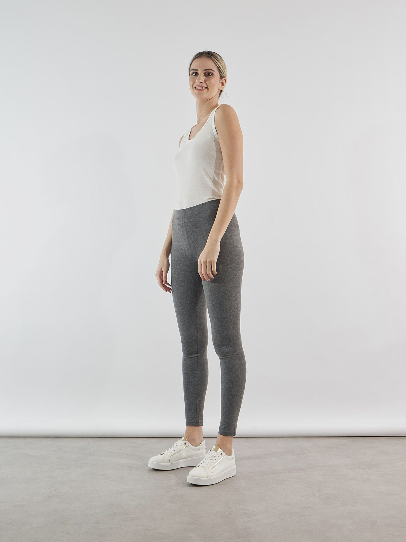 Леггинсы спортивные Piazza Italia модель 56545_dark.grey Фото