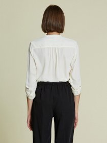 Блуза Piazza Italia модель 43256_ivory Фото