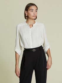 Блуза Piazza Italia модель 43256_ivory Фото