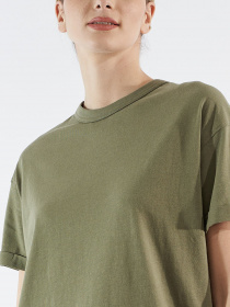 Футболка Piazza Italia модель 78219_sage Фото