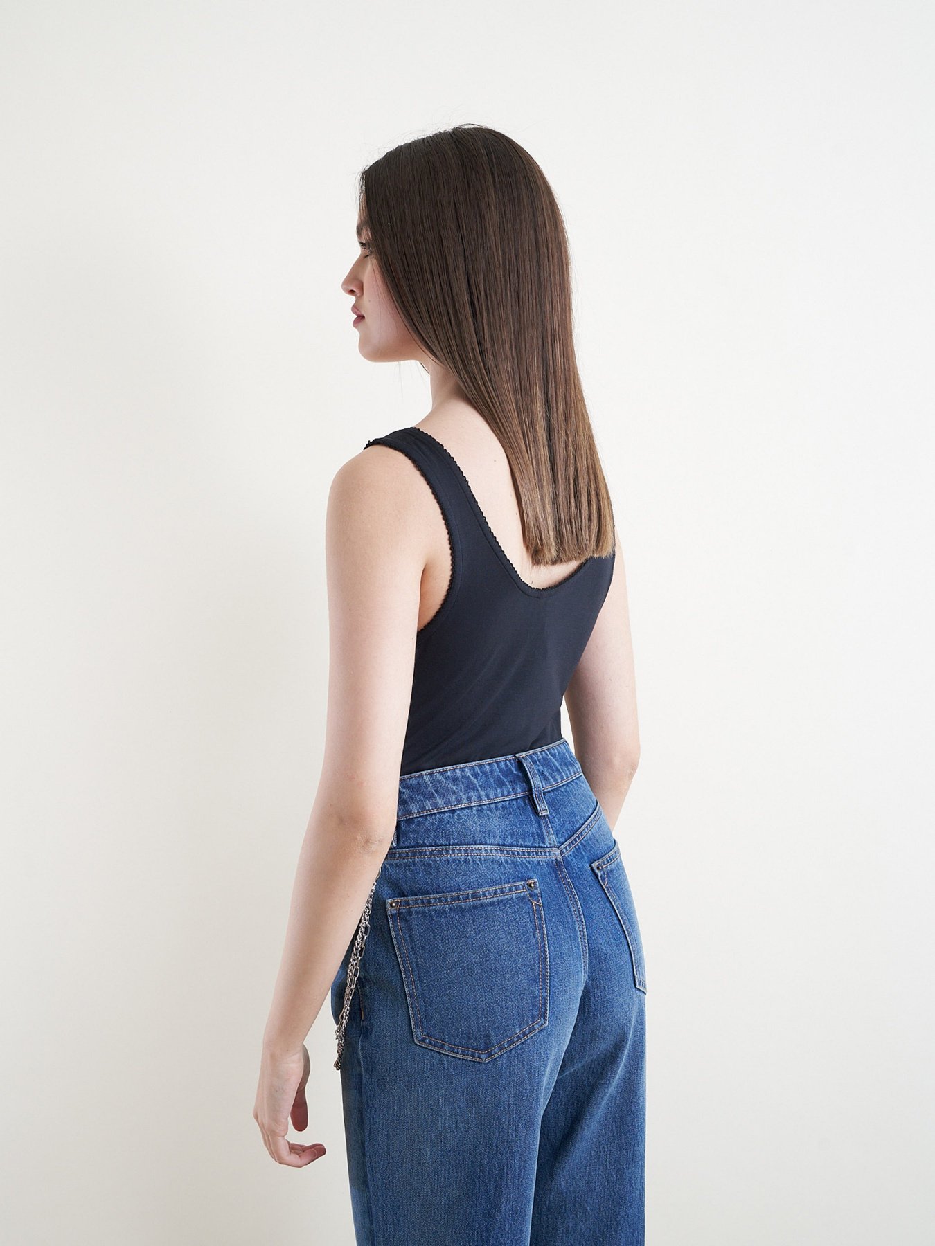 Майка Piazza Italia модель 79387_black Фото