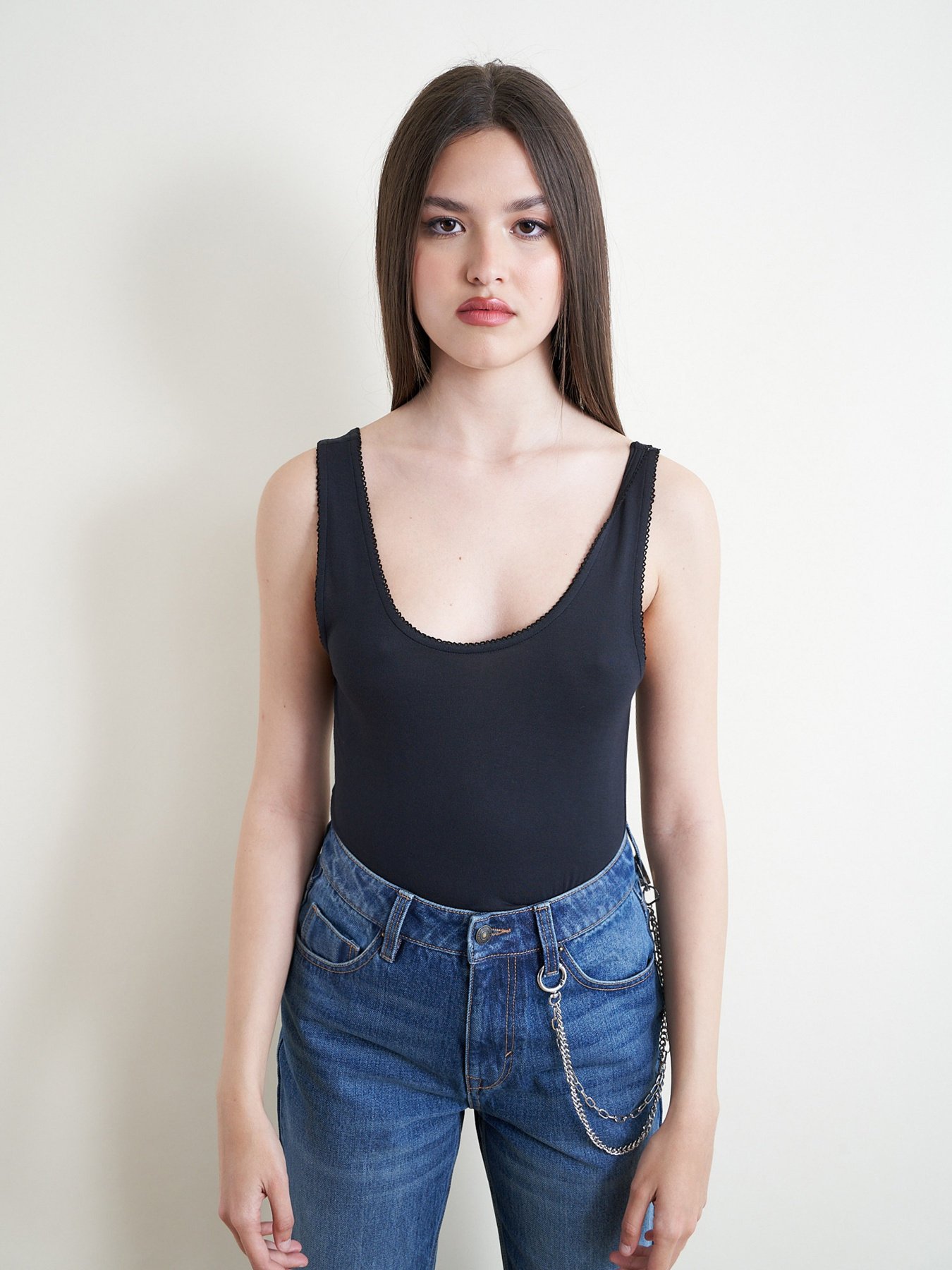 Майка Piazza Italia модель 79387_black Фото