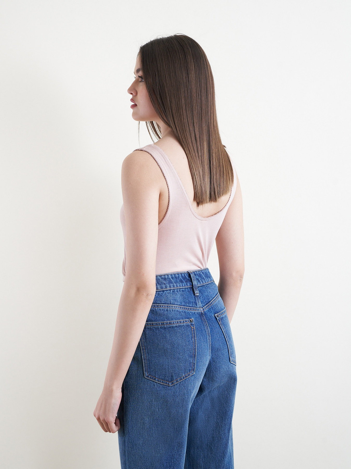 Майка Piazza Italia модель 79387_carne Фото