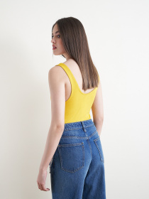 Майка Piazza Italia модель 79387_light mustard Фото